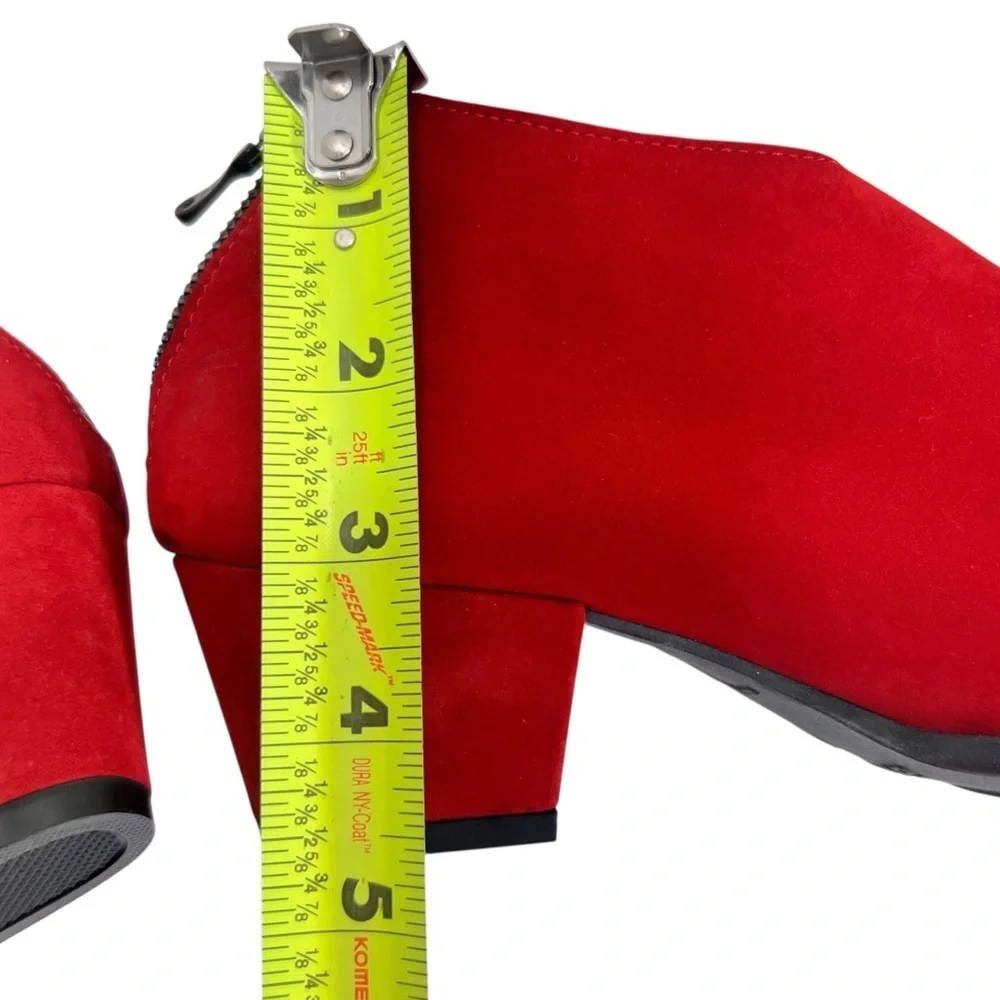 Arche Malham Red Leather Bootie